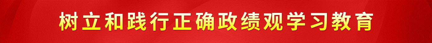 树立和践行正确政绩观学习教育
